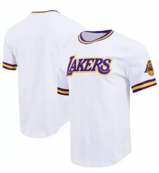 Men Los Angeles Lakers Active Player Custom White Stitched Jersey