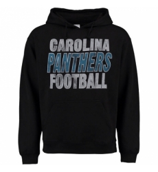 NFL Carolina Panthers Junk Food Kickoff Pullover Hoodie Black