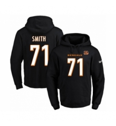 Football Mens Cincinnati Bengals 71 Andre Smith Black Name Number Pullover Hoodie Football Mens Cincinnati Bengals 71 Andre Smith Black Name Number Pullover Hoodie
