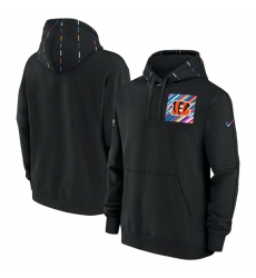 Men Cincinnati Bengals Black 2023 Crucial Catch Club Pullover Hoodie Men Cincinnati Bengals Black 2023 Crucial Catch Club Pullover Hoodie