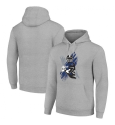 Men Starter Heather Gray Dallas Cowboys Player X Fleece Pullover Hoodie Men Starter Heather Gray Dallas Cowboys Player X Fleece Pullover Hoodie