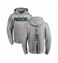 Football Green Bay Packers 31 Adrian Amos Ash Backer Hoodie