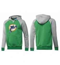 NFL Mens Nike Miami Dolphins Logo Pullover Hoodie GreenGrey NFL Mens Nike Miami Dolphins Logo Pullover Hoodie GreenGrey