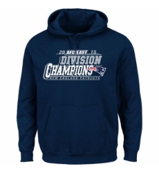 NFL Mens New England Patriots Majestic Navy 2015 AFC East Division Champions Pullover Hoodie NFL Mens New England Patriots Majestic Navy 2015 AFC East Division Champions Pullover Hoodie