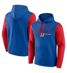 Men Red New York Giants Outline Pullover Hoodie Men Red New York Giants Outline Pullover Hoodie