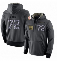 NFL Mens Nike New York Giants 72 Kerry Wynn Stitched Black Anthracite Salute to Service Player Performance Hoodie NFL Mens Nike New York Giants 72 Kerry Wynn Stitched Black Anthracite Salute to Service Player Performance Hoodie