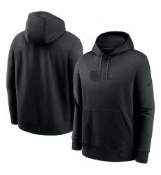 Men Nike Black Philadelphia Eagles Edge French Terry Club Pullover Hoodie