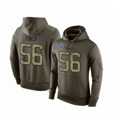 Football Mens Tennessee Titans 56 Sharif Finch Green Salute To Service Pullover Hoodie Football Mens Tennessee Titans 56 Sharif Finch Green Salute To Service Pullover Hoodie