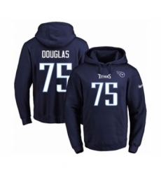 Football Mens Tennessee Titans 75 Jamil Douglas Navy Blue Name Number Pullover Hoodie Football Mens Tennessee Titans 75 Jamil Douglas Navy Blue Name Number Pullover Hoodie