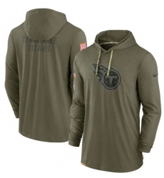 Men Tennessee Titans 2022 Olive Salute To Service Tonal Pullover Hoodie Men Tennessee Titans 2022 Olive Salute To Service Tonal Pullover Hoodie