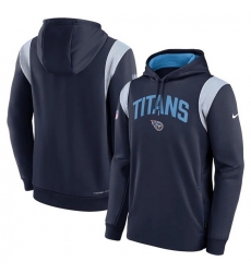 Men Tennessee Titans Navy Sideline Stack Performance Pullover Hoodie 002 Men Tennessee Titans Navy Sideline Stack Performance Pullover Hoodie 002