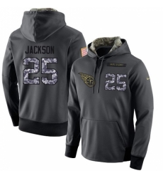 NFL Mens Nike Tennessee Titans 25 Adoree Jackson Stitched Black Anthracite Salute to Service Player Performance Hoodie NFL Mens Nike Tennessee Titans 25 Adoree Jackson Stitched Black Anthracite Salute to Service Player Performance Hoodie
