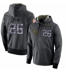 NFL Mens Nike Tennessee Titans 26 Logan Ryan Stitched Black Anthracite Salute to Service Player Performance Hoodie NFL Mens Nike Tennessee Titans 26 Logan Ryan Stitched Black Anthracite Salute to Service Player Performance Hoodie