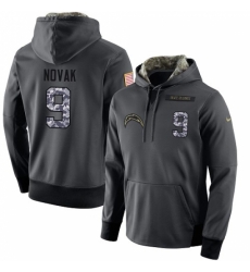 NFL Mens Nike Los Angeles Chargers 9 Nick Novak Stitched Black Anthracite Salute to Service Player Performance Hoodie NFL Mens Nike Los Angeles Chargers 9 Nick Novak Stitched Black Anthracite Salute to Service Player Performance Hoodie