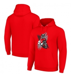 Men Starter Cardinal Arizona Cardinals Player X Fleece Pullover Hoodie