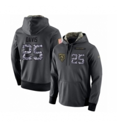 Football Mens Chicago Bears 25 Mike Davis Stitched Black Anthracite Salute to Service Player Performance Hoodie Football Mens Chicago Bears 25 Mike Davis Stitched Black Anthracite Salute to Service Player Performance Hoodie