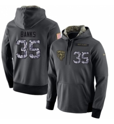 NFL Mens Nike Chicago Bears 35 Johnthan Banks Stitched Black Anthracite Salute to Service Player Performance Hoodie NFL Mens Nike Chicago Bears 35 Johnthan Banks Stitched Black Anthracite Salute to Service Player Performance Hoodie