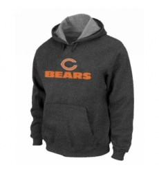 NFL Mens Nike Chicago Bears Authentic Logo Pullover Hoodie Dark Grey NFL Mens Nike Chicago Bears Authentic Logo Pullover Hoodie Dark Grey