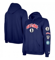 Men Brooklyn Nets Navy 2023 24 City Edition Pullover Hoodie Men Brooklyn Nets Navy 2023 24 City Edition Pullover Hoodie