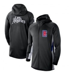 Men Nike LA Clippers BlackWhite 201920 Earned Edition Showtime Full Zip Performance Hoodie Men Nike LA Clippers BlackWhite 201920 Earned Edition Showtime Full Zip Performance Hoodie