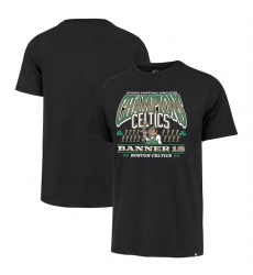 Men Boston Celtics Black 18 Time 2024 Finals Champions Banner Franklin T Shirt Men Boston Celtics Black 18 Time 2024 Finals Champions Banner Franklin T Shirt