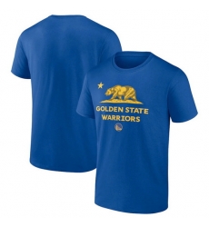 Men Golden State Warriors 2022 Royal Hometown Collection State Flag T Shirt Men Golden State Warriors 2022 Royal Hometown Collection State Flag T Shirt