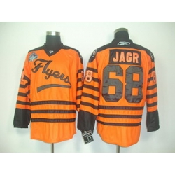 nhl jerseys philadelphia flyers 68 jagr orange[2012 winter classic]