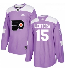 Youth Adidas Philadelphia Flyers 15 Jori Lehtera Authentic Purple Fights Cancer Practice NHL Jersey Youth Adidas Philadelphia Flyers 15 Jori Lehtera Authentic Purple Fights Cancer Practice NHL Jersey