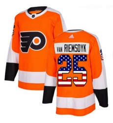Youth Adidas Philadelphia Flyers 25 James Van Riemsdyk Authentic Orange USA Flag Fashion NHL Jersey Youth Adidas Philadelphia Flyers 25 James Van Riemsdyk Authentic Orange USA Flag Fashion NHL Jersey