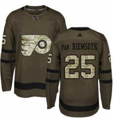 Youth Adidas Philadelphia Flyers 25 James Van Riemsdyk Premier Green Salute to Service NHL Jersey Youth Adidas Philadelphia Flyers 25 James Van Riemsdyk Premier Green Salute to Service NHL Jersey