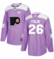 Youth Adidas Philadelphia Flyers 26 Christian Folin Authentic Purple Fights Cancer Practice NHL Jersey Youth Adidas Philadelphia Flyers 26 Christian Folin Authentic Purple Fights Cancer Practice NHL Jersey