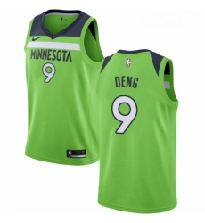 Womens Nike Minnesota Timberwolves 9 Luol Deng Swingman Green NBA Jersey Statement Edition Womens Nike Minnesota Timberwolves 9 Luol Deng Swingman Green NBA Jersey Statement Edition
