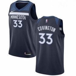 Youth Nike Minnesota Timberwolves 33 Robert Covington Swingman Navy Blue NBA Jersey Icon Edition 