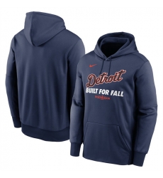 Men Detroit Tigers Navy 2025 Postseason Collection Therma Fleece Hoodie