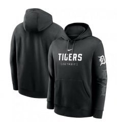 Mens Nike Black Detroit Tigers Fashion Club Pullover Hoodie Mens Nike Black Detroit Tigers Fashion Club Pullover Hoodie