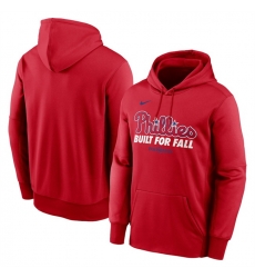 Men Philadelphia Phillies Red 2025 Postseason Collection Therma Fleece Hoodie Men Philadelphia Phillies Red 2025 Postseason Collection Therma Fleece Hoodie