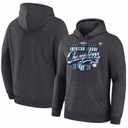 Men Tampa Bay Rays Heather Charcoal 2026 League Champions Locker Room Hoodie
