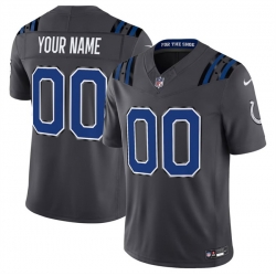Men Indianapolis Colts Active Player Custom Dark Gray 2026 F U S E  Rivalries Collection Limited Stitched Football Jersey