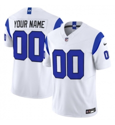 Men Los Angeles Rams Active Player Custom White Fearsome 2026 F U S E  Vapor Limited Stitched Football Jersey