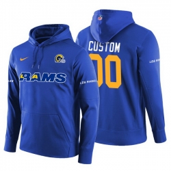 Men Women Youth Toddler All Size Los Angeles Rams Customized Hoodie 007