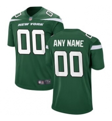 Custom New York Jets Nike Vapor Limited Green Jersey