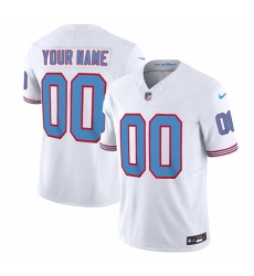 Men Women youth Tennessee Titans Active Player Custom White 2023 F U S E  Vapor Limited Throwback Stitched Football Jersey