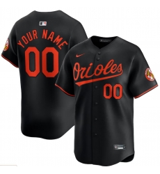 Baltimore Orioles Nike Black Alternate Limited Custom Jersey Baltimore Orioles Nike Black Alternate Limited Custom Jersey