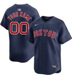 Men Women Youth Boston Red Sox Custom Stitched Jersey Navy