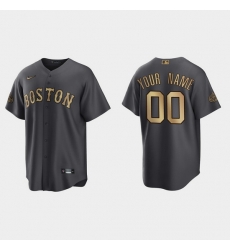 Men Women Youth Custom Boston Red Sox 2022 Mlb All Star Game Charcoal Replica Jersey Men Women Youth Custom Boston Red Sox 2022 Mlb All Star Game Charcoal Replica Jersey