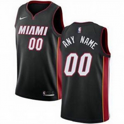 Men Women Youth Toddler All Size Nike Miami Heat Black NBA Swingman Icon Edition Custom Jersey