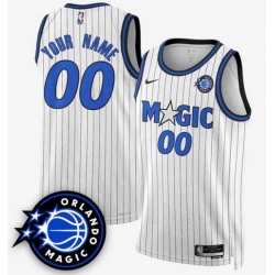Men Women Youth Orlando Magic Active Player Custom White 2025 New Generation of Magic Stitched Basketball Jersey