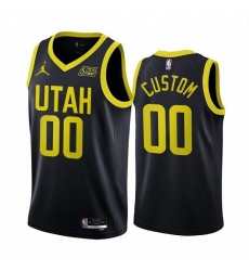 Men Women youth Utah Jazz Active Player Custom 2022 23 Black Statement Edition Stitched Basketball Jersey Men Women youth Utah Jazz Active Player Custom 2022 23 Black Statement Edition Stitched Basketball Jersey