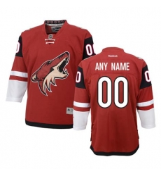 Men Women Youth Toddler NHL Red Jersey - Customized Reebok Arizona Coyotes Third Men Women Youth Toddler NHL Red Jersey - Customized Reebok Arizona Coyotes Third