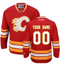 Men Women Youth Toddler Red Jersey - Customized Reebok Calgary Flames Third Men Women Youth Toddler Red Jersey - Customized Reebok Calgary Flames Third